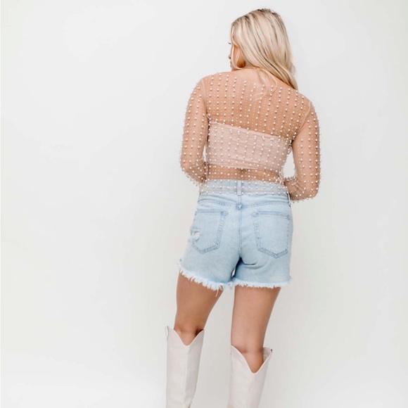 SOLD OUT ONLINE NWOT Kenzie Nude Top The Post - Picture 5 of 6